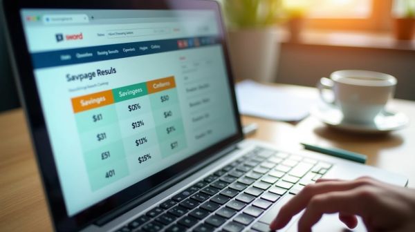 Pourquoi les comparatifs en ligne révèlent des économies surprises